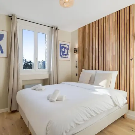 41.appart 4pers#1 Bedroom #pere Lachaise #nation פריז