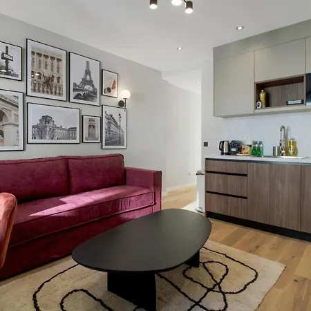 Apartamento 41.appart 4pers#1 Bedroom #pere Lachaise #nation París
